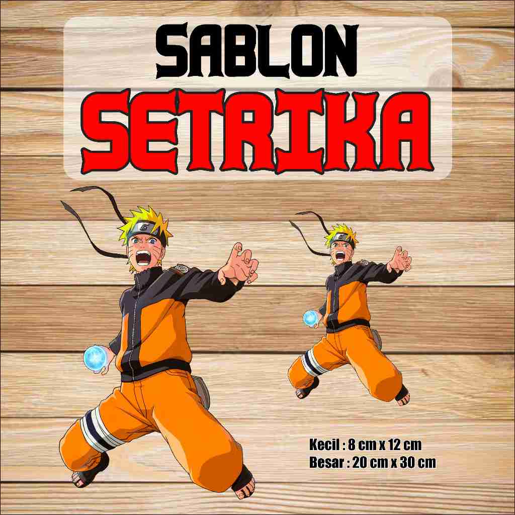 

Sablon Setrika / DTF Naruto