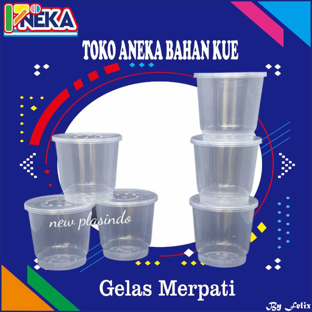 Cup Puding Tebal Merpati