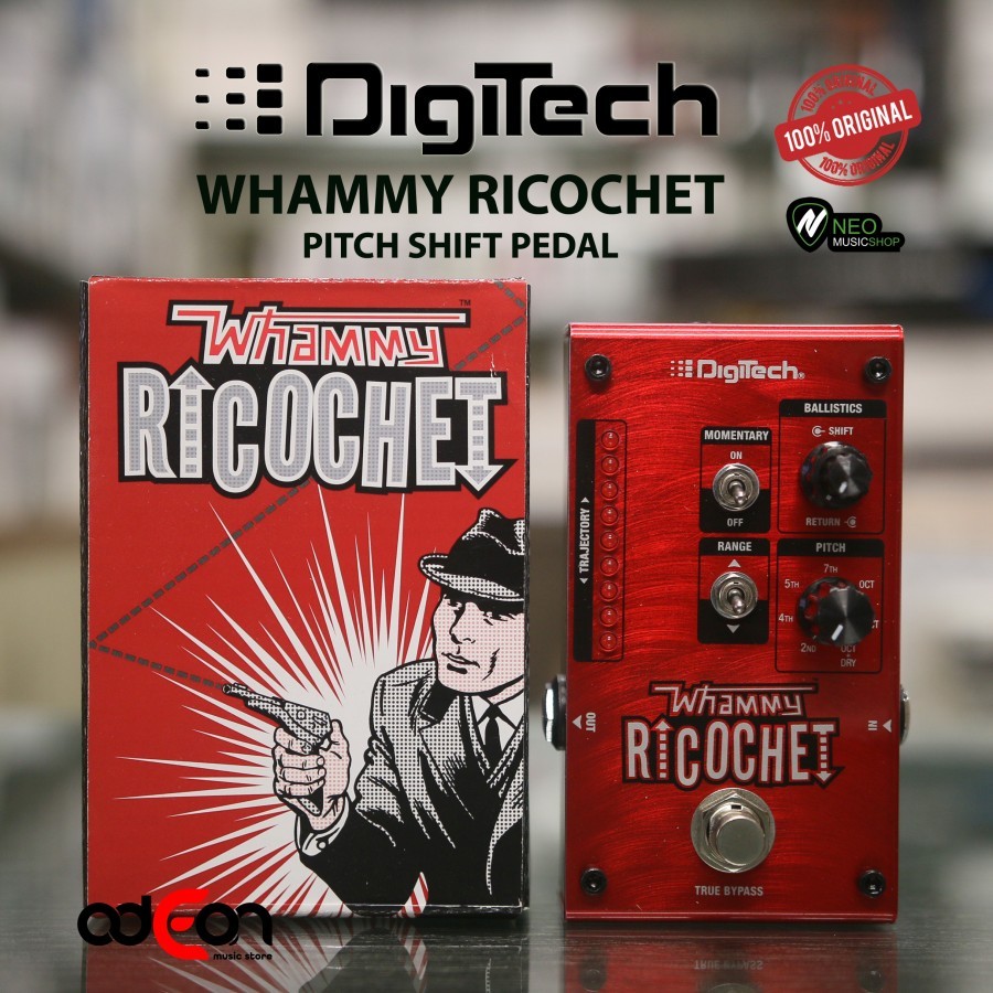 Digitech Whammy Ricochet Pitch Shift Pedal