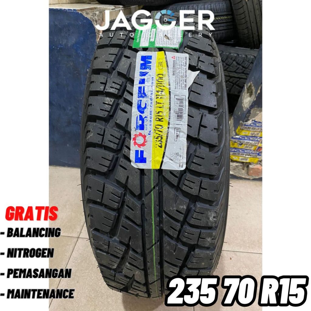 ban mobil ragi semi kasar ring 15 235 70 forceum ATZ murah
