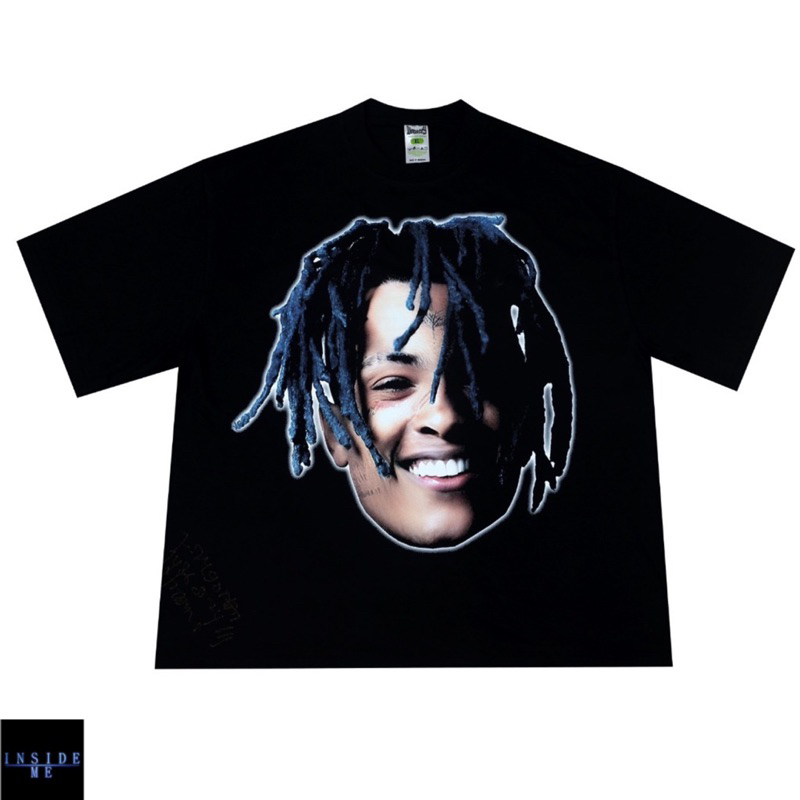 KAOS BAJU VINTAGE OVERSIZE XXX TENTACION FULL PRINT