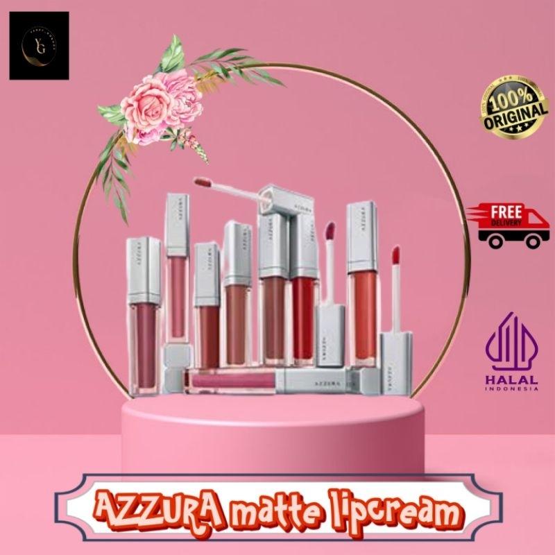 AZZURA matte Lipcream/ Azzura matte lipstick lipcream