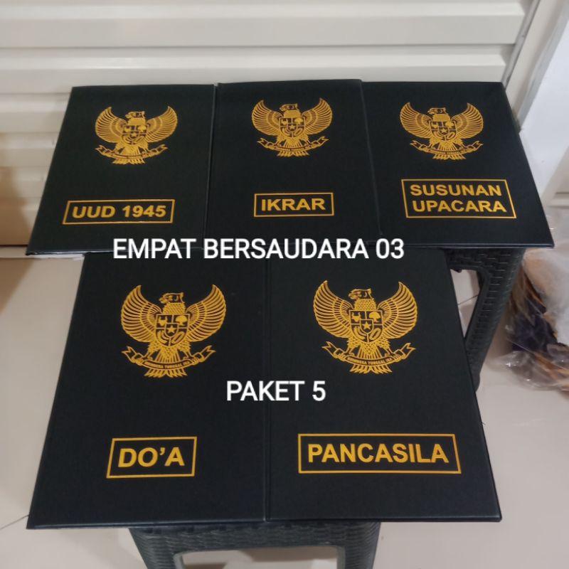 

MAP UPACARA MAP PERLENGKAPAN UPACARA BENDERA PAKET:5 READY STOKK