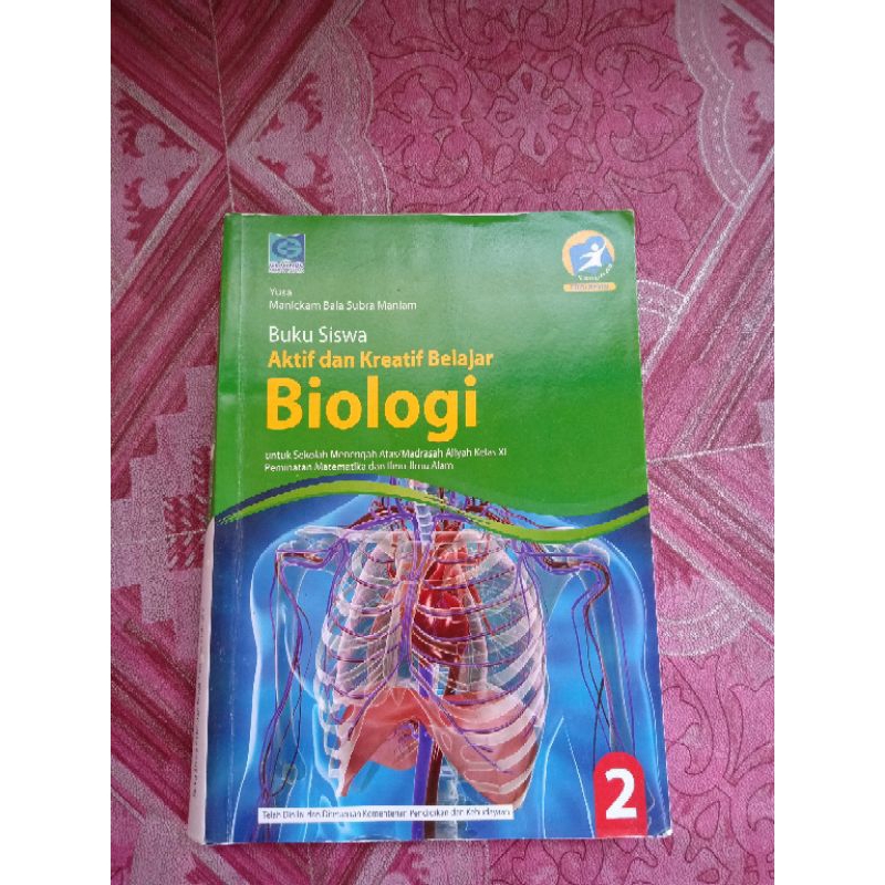 BUKU BEKASS BIOLOGI KURIKULUM 13 KELAS 11