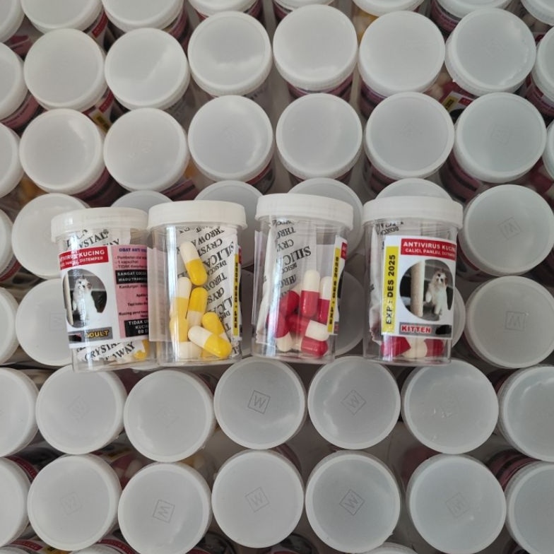 KODE K74G bisa kirim instant Obat Virus Kucing Antivirus Calici  Panleukopenia  Distemper  FIP Kerin