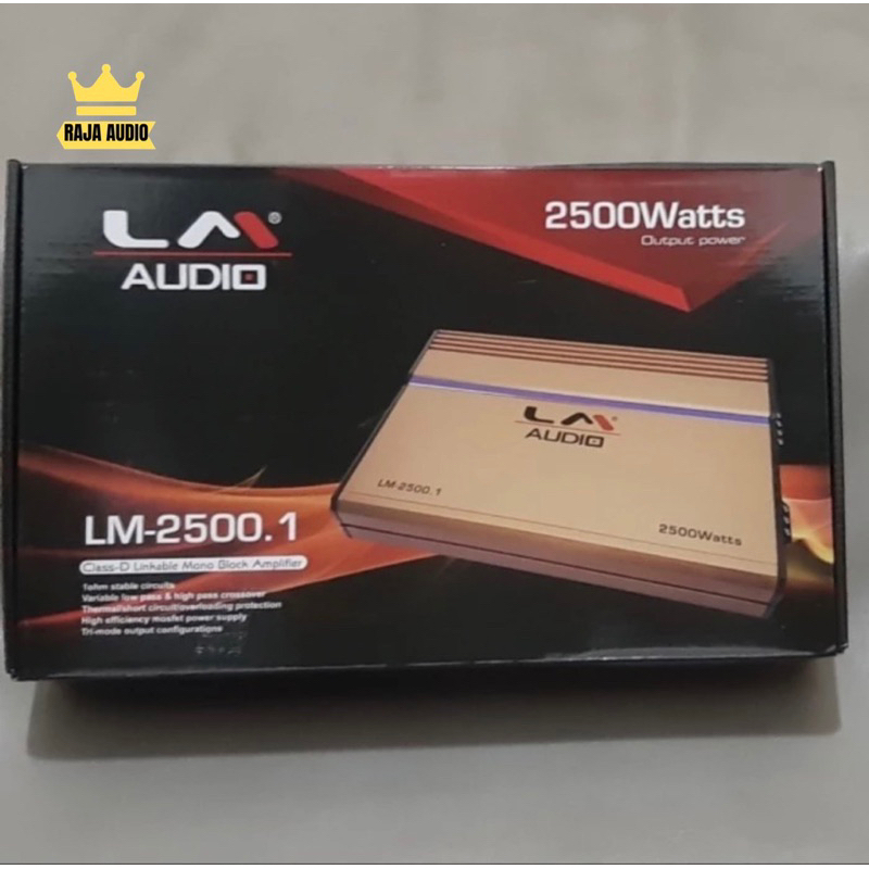 Monoblock LM Audio 2500.1