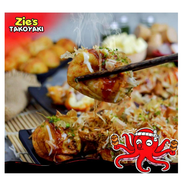 

Takoyaki isi Gurita Mozzarela Cheese Sosis Jajanan Kekinian Siap Santap Zies Takoyaki Cikarang