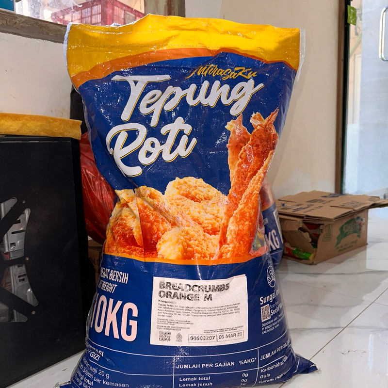 

TEPUNG ROTI/PANIR repack 1kg (orange panir)