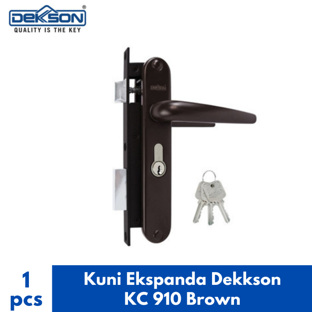 Kunci Pintu Expanda KC 910 Dekson Brown / cokelat dekson Kawat Nyamuk