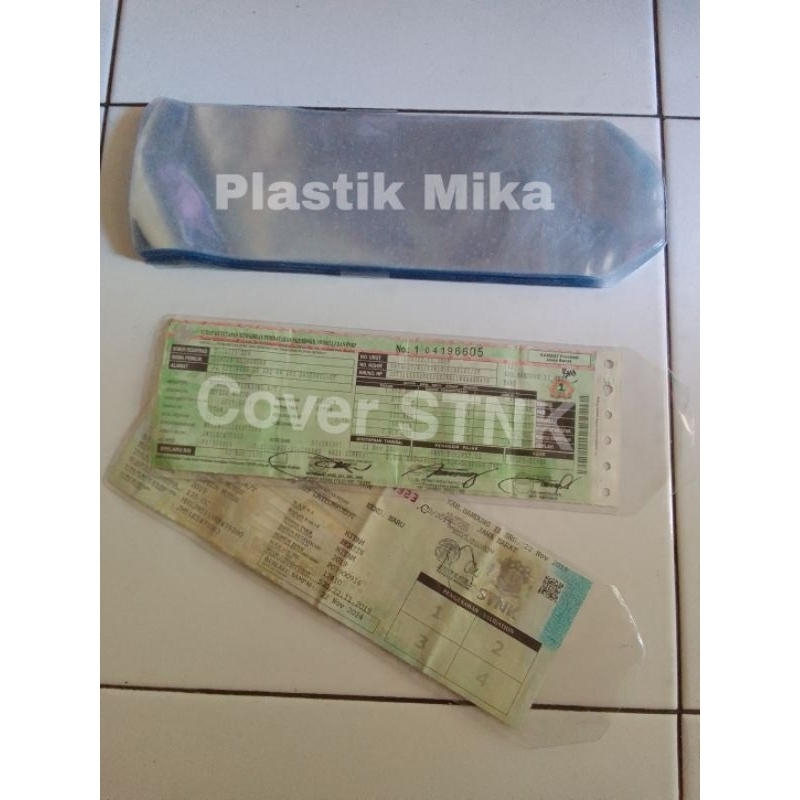 

Plastik Mika Cover STNK