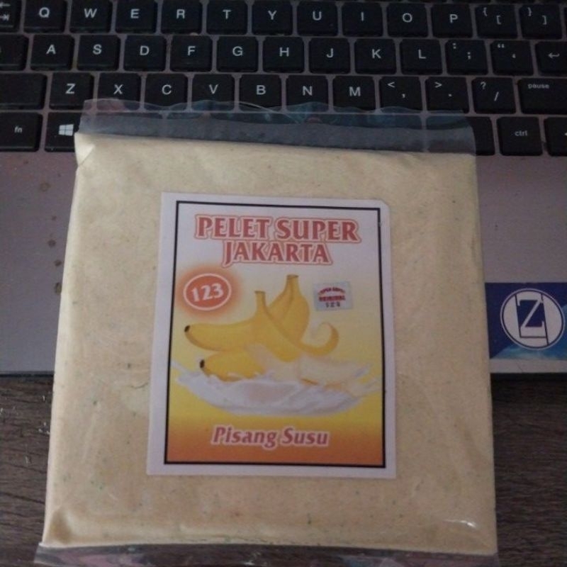 Pelet Super Jakarta Pisang Susu 123 Umpan Pancing Bawal Lele Ikan Mas Nila Dan Lain