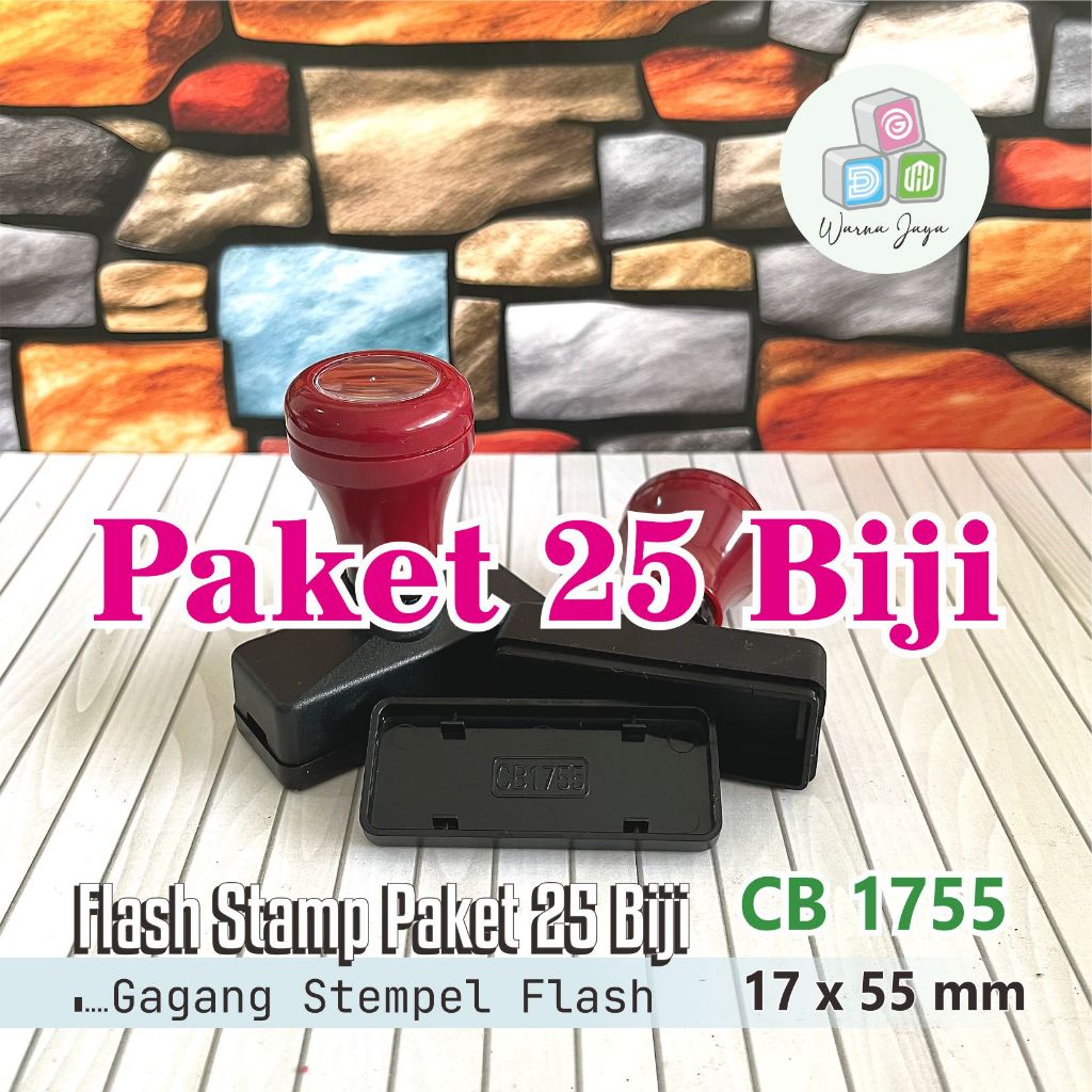 

Gagang Stempel Flash 1755 mm / Paket 25 Biji / STEMPEL FLASH HANYA GAGANG SAJA