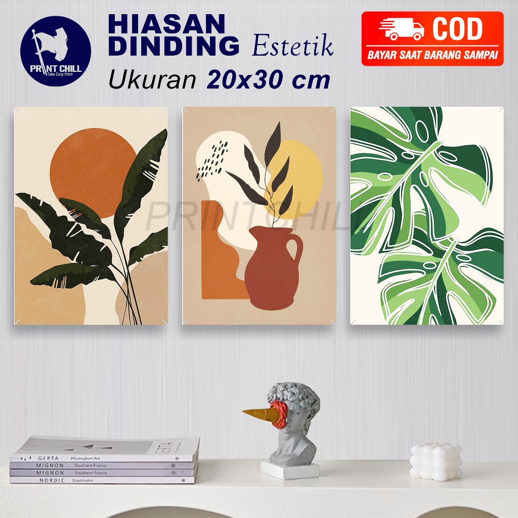 Poster Kayu Dinding Quotes Cafe Aesthetic Keren Murah Minimalis Dekorasi Wall Decor