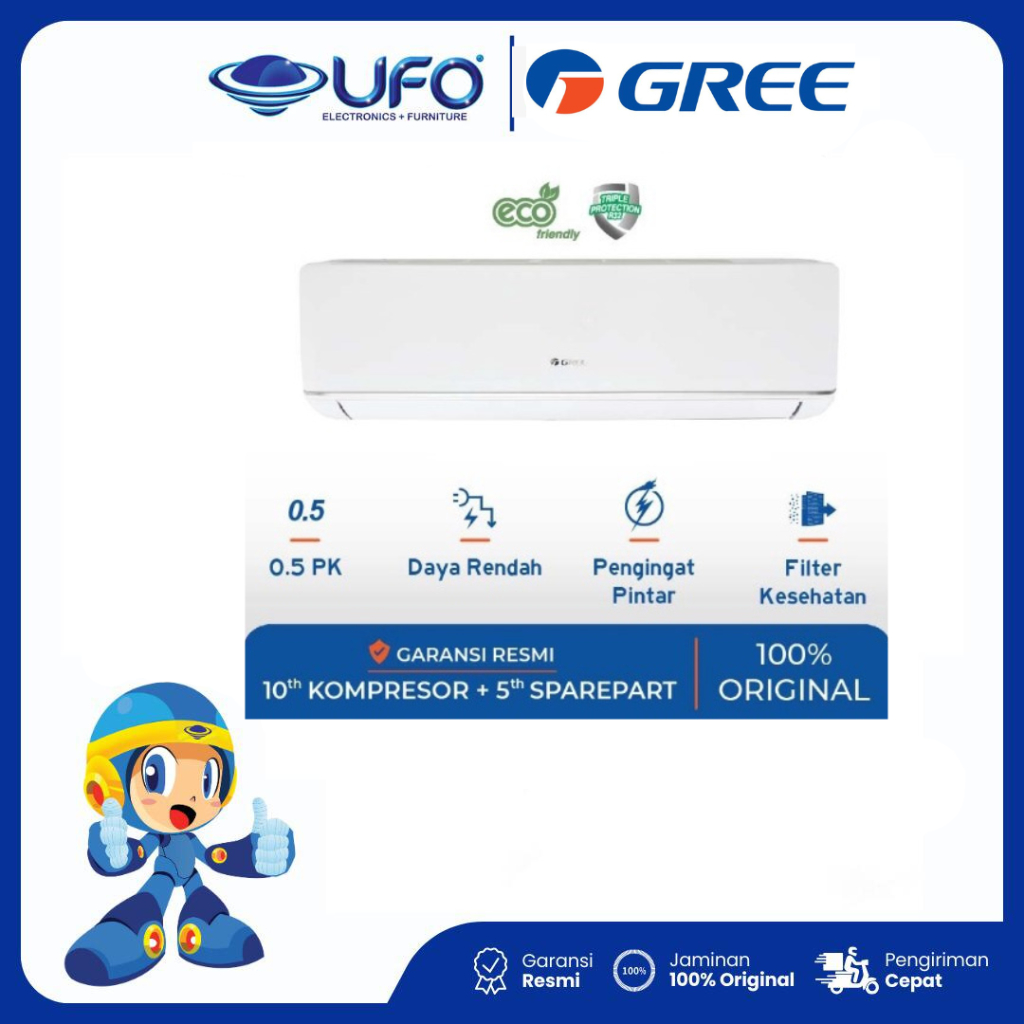 GREE GWC05C3ES/I AC Low Watt 0,5Pk