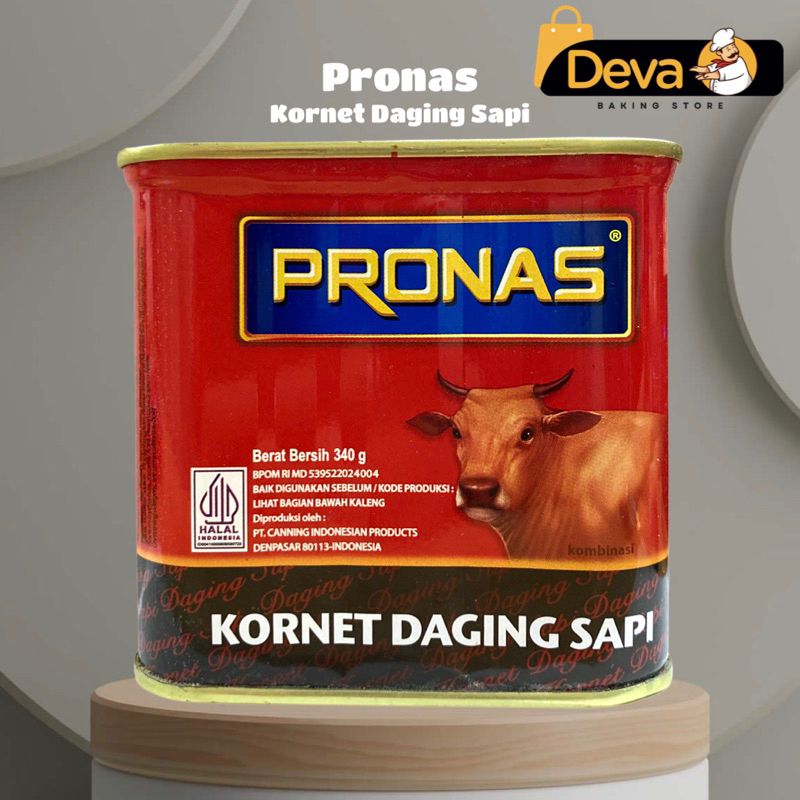 

Pronas Kornet Daging Sapi 340gr