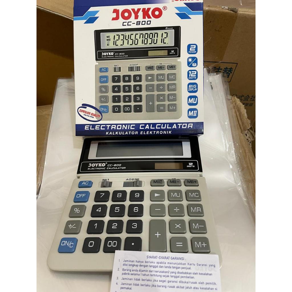 

Kalkulator Calculator JOYKO 12 Digit CC800