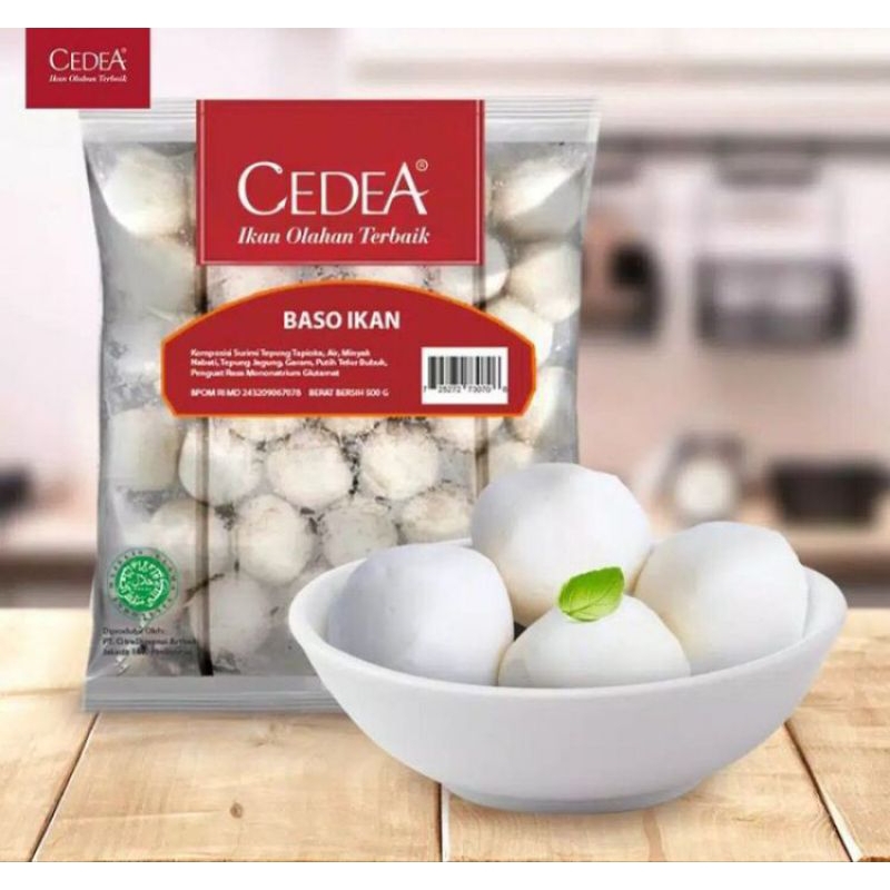 

CEDEA BAKSO IKAN 500g / FISH BALL / STEAMBOAT / SUKIYAKI