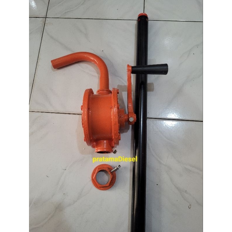 Pompa Oli Manual Putar Tangan Pompa Minyak Drum