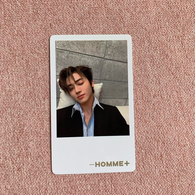 Ready Polaroid PC Jaemin NCT Dream Homme+ magazine benefit Jaemin bobo