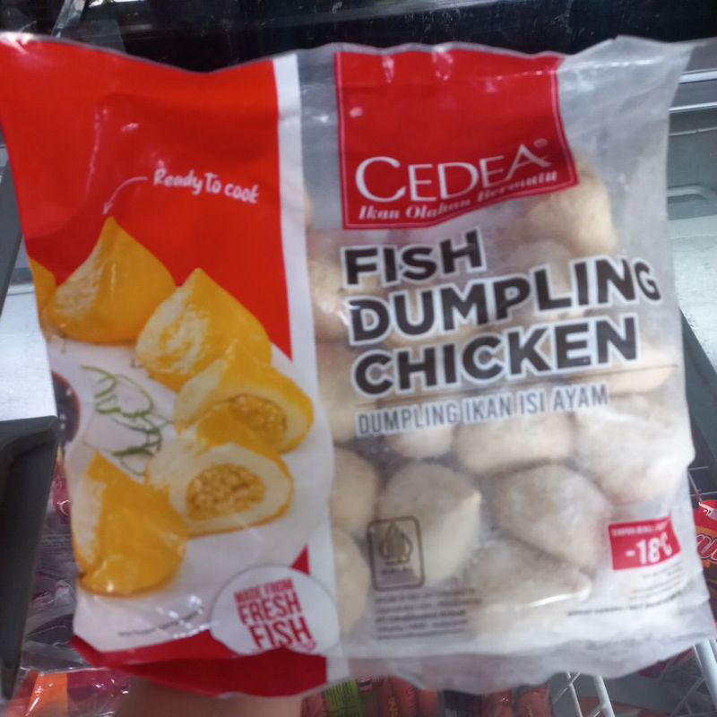 

Cedea Fish Dumpling Chicken 500 gr #Babafrozenfood