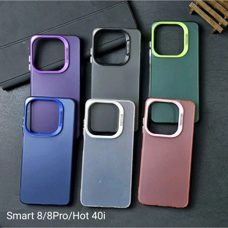 INFINIX SMART 8 INFINIX SMART 8 PRO CASE SOCOOL CASING IMD HYBRID PLATE HOLOGRAM INFINIX SMART 8 INF