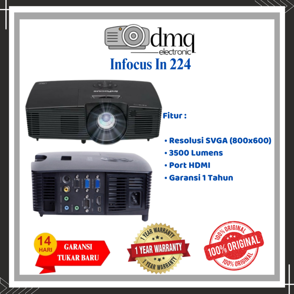 Infocus in 224 / proyektor infocus in 224 ,3500 Lumens