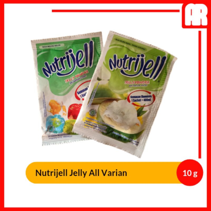 

Nutrijell Jelly Plain - Coklat - Melon 10g | AR Ostore