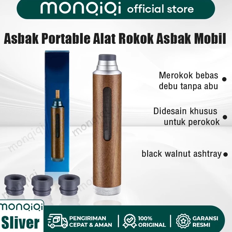 KODE I76G Monqiqi Asbak Portable  Alat Rokok