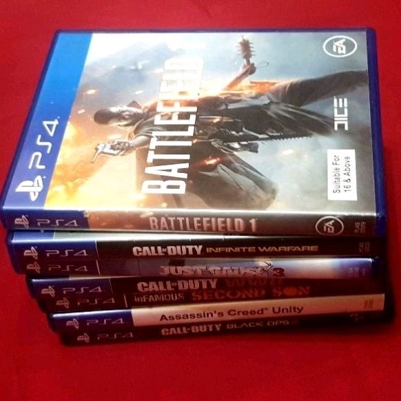 READY Kaset PS4 Playstation 4 Bekas Original (Second)