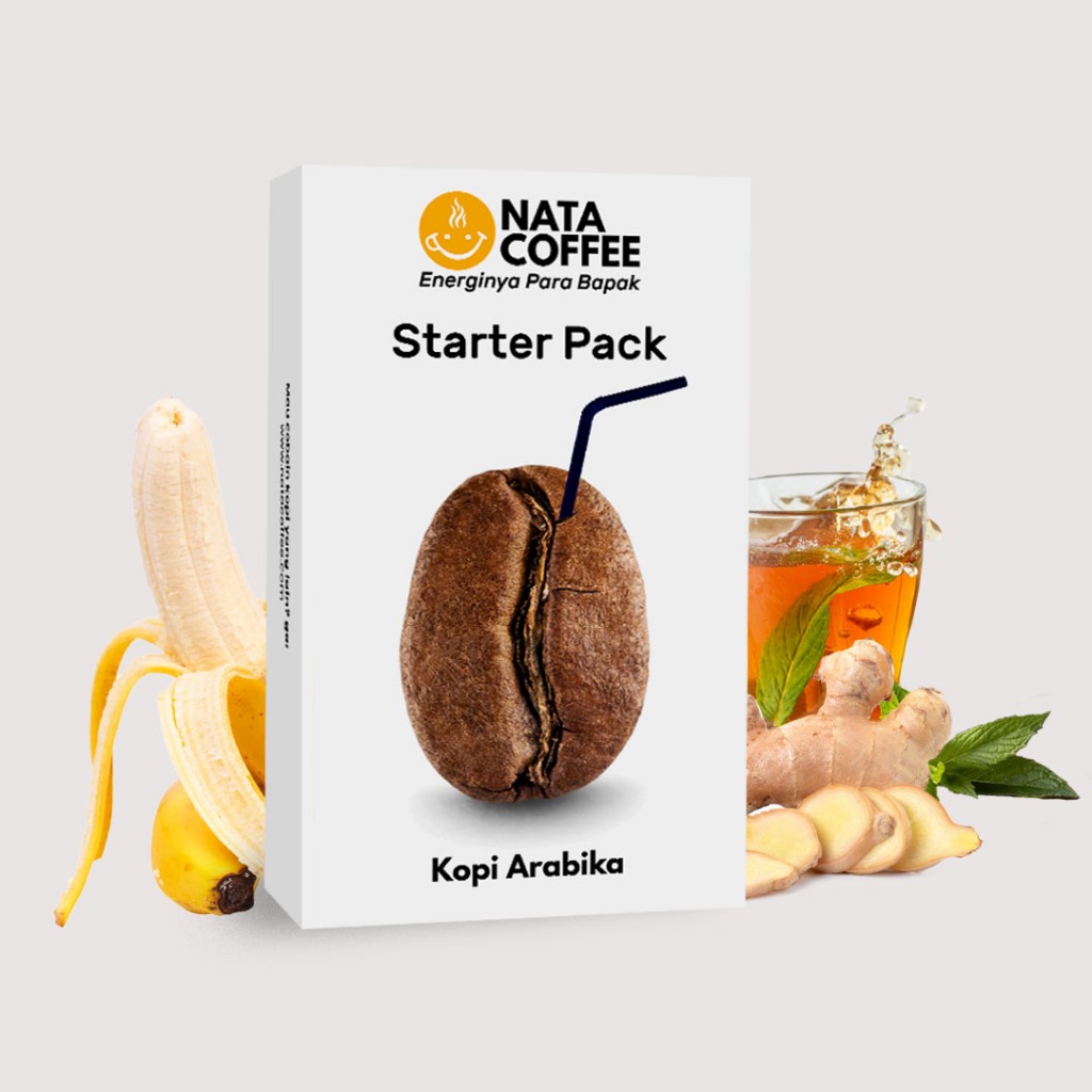 

Starter Pack Nata Coffee - Kopi Arabika Biji & Bubuk