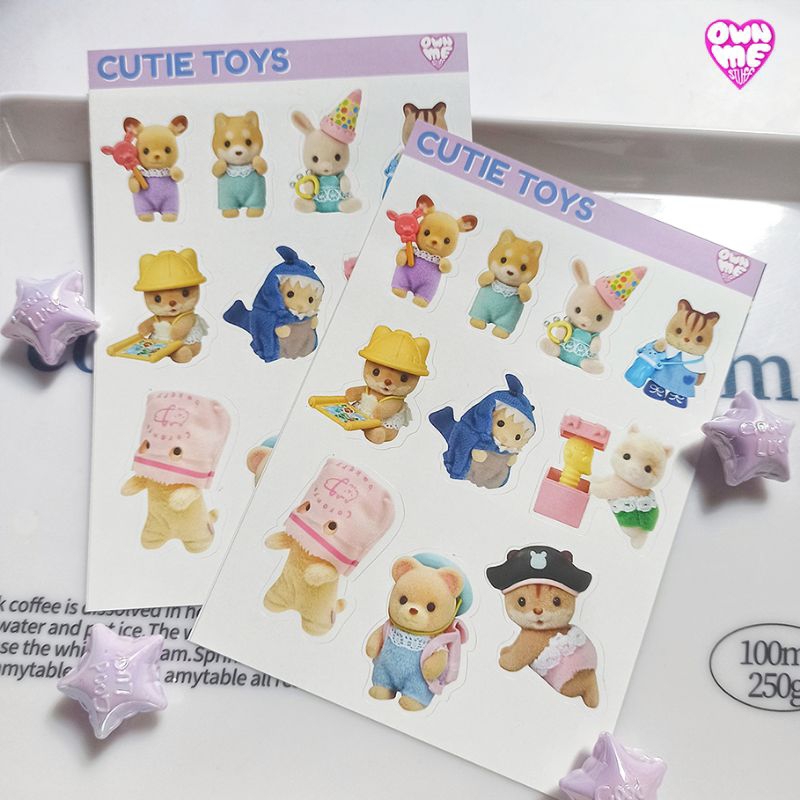 

Cutie toys sticker