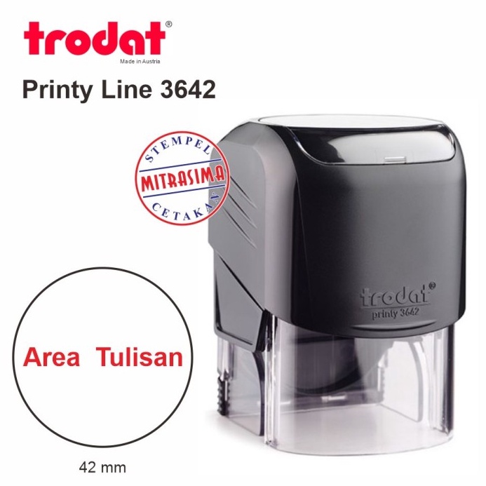 

Trodat stempel bulat kosongan printy diameter 42mm 3642 t C2N8