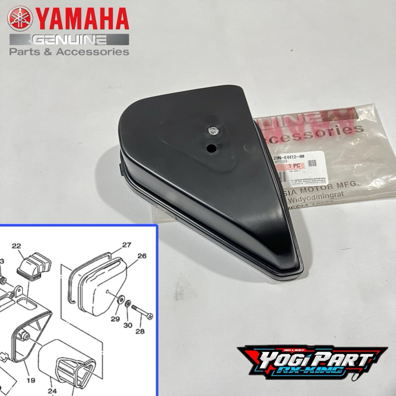 TUTUP BOX FILTER BAGIAN KIRI RXKING RX KING ORIGINAL