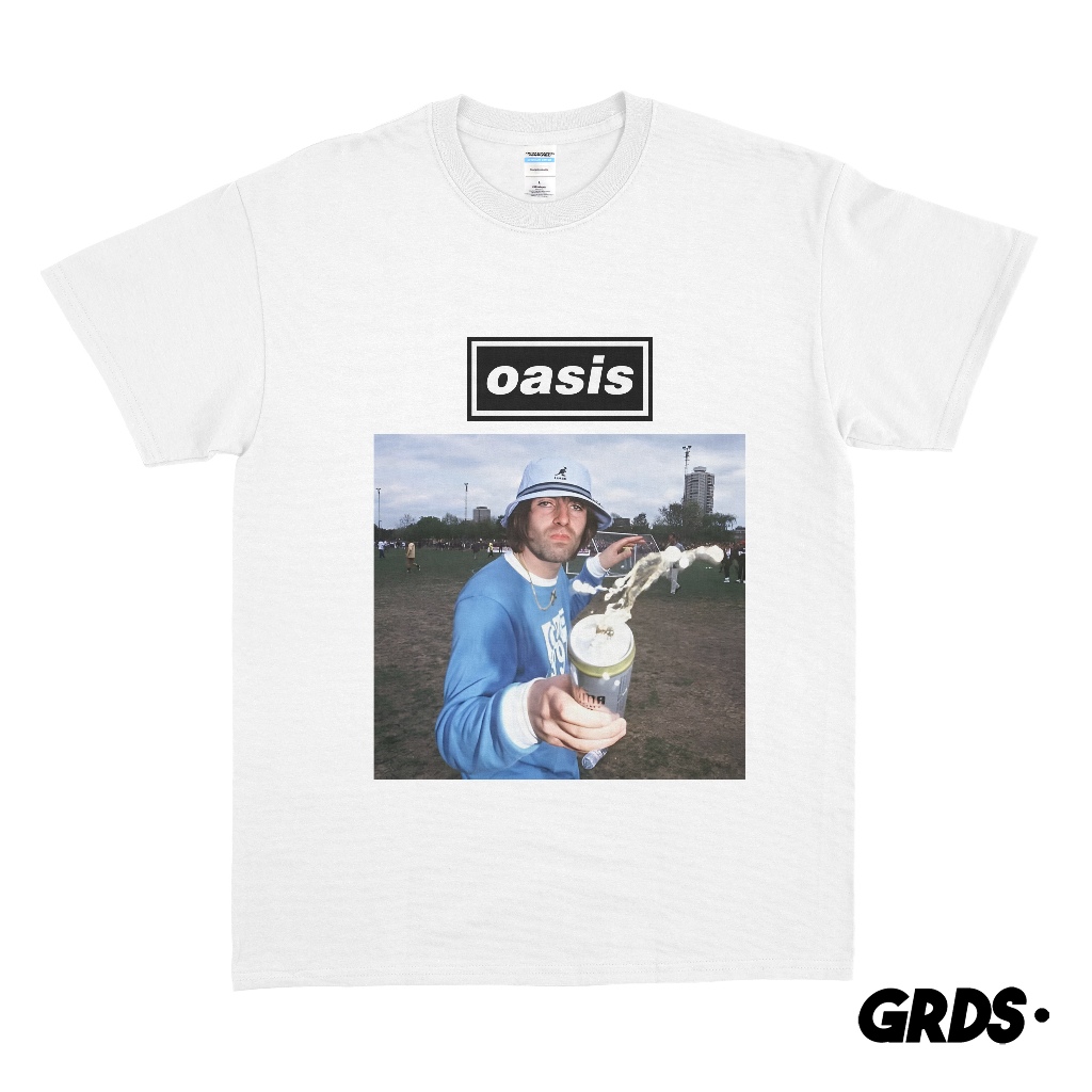 KAOS LIAM GALLAGHER / T-SHIRT OASIS LIAM GALLAGHER FREE STICKER