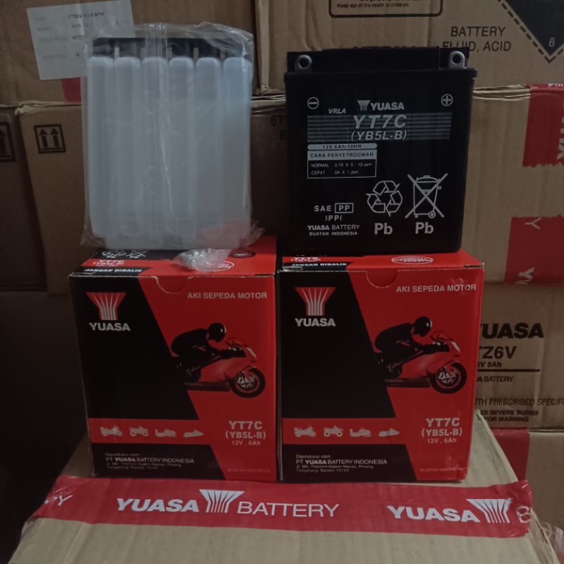 Aki Yuasa YT7C Aki Kering