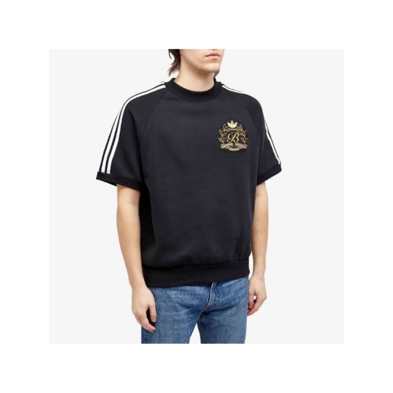 ADIDAS X BLONDEY MCCOY 3 - STRIPES TSHIRT BLACK/WHITE