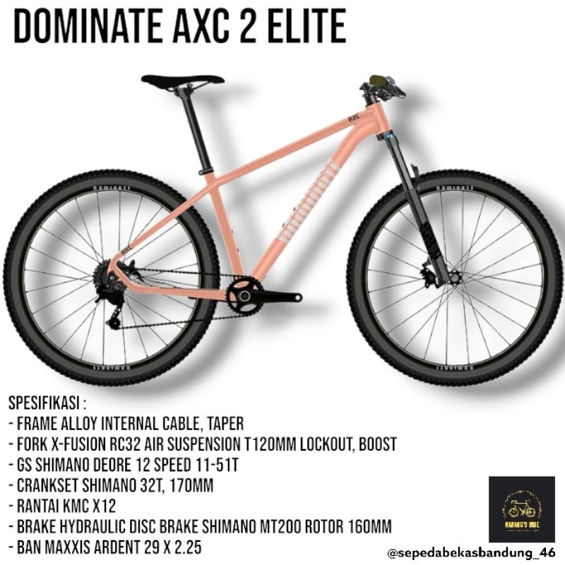 Sepeda Gunung/MTB DOMINATE AXC 2 Elite