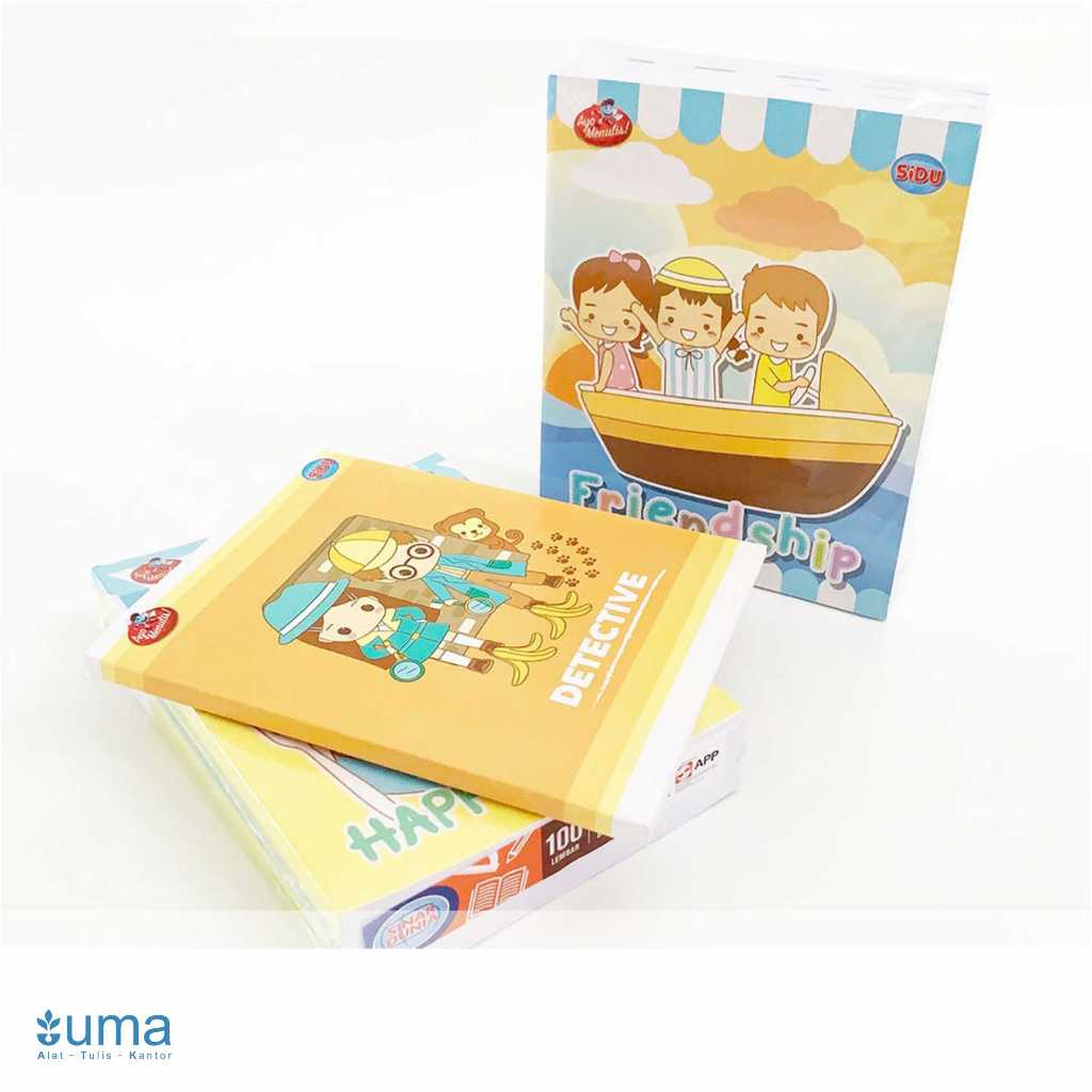 

Buku Tulis sekolah Sidu 100 Lembar