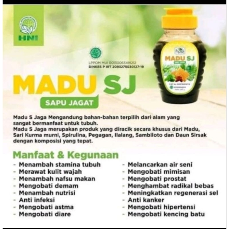 

MADU S JAGA HNI, MADU SJ HNI