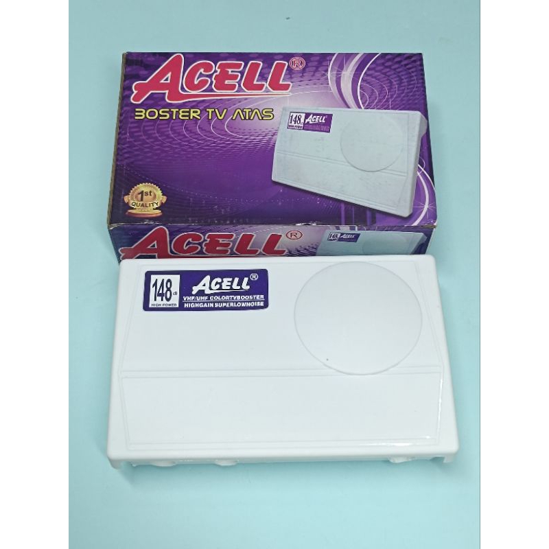 Boster Atas Acell / Booster Atas Antena Tv UHF VHF Analog Digital