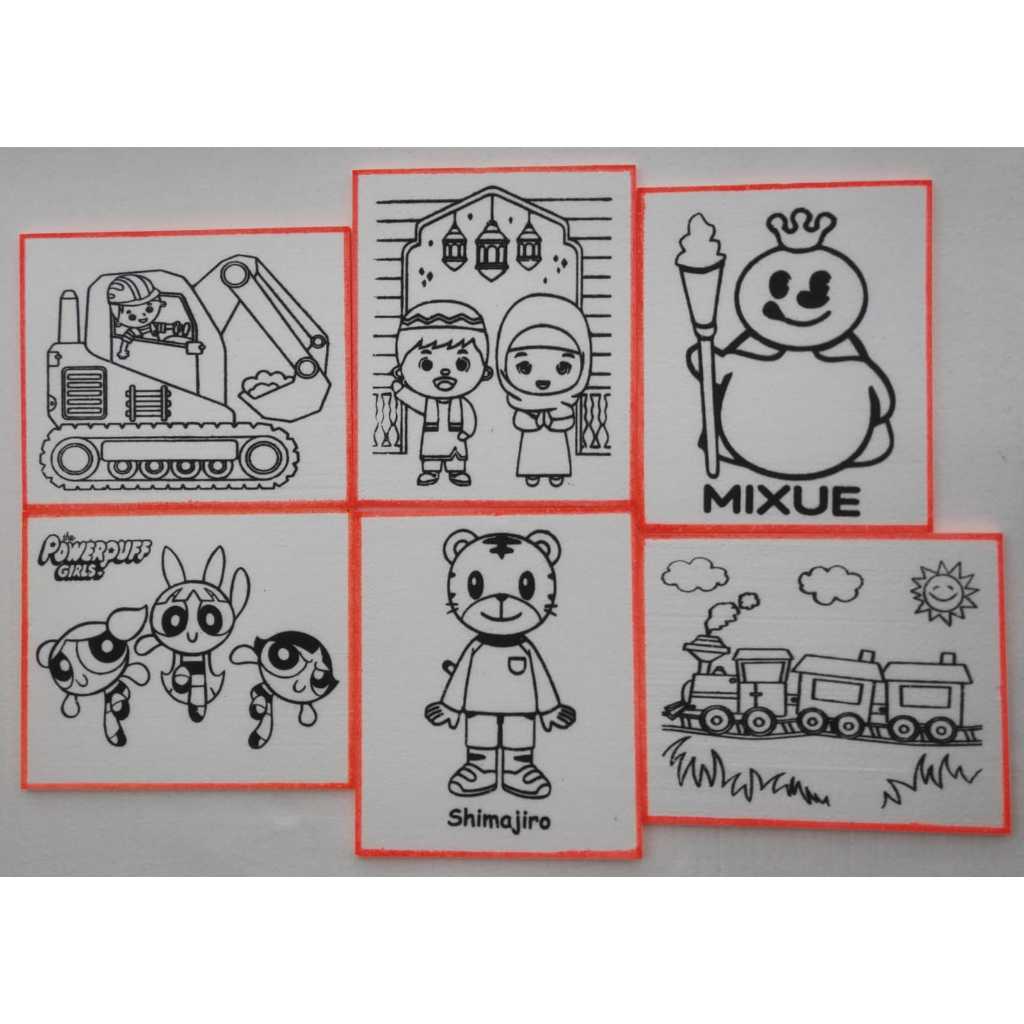 

Lukisan Styrofoam Karakter 33 x 40