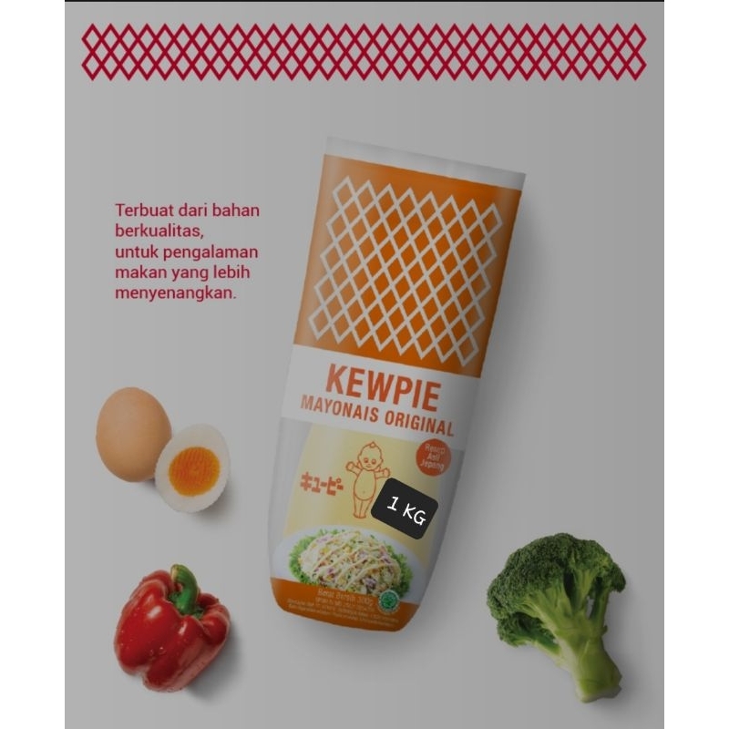 

Kewpie Mayonnaise Original 1KG