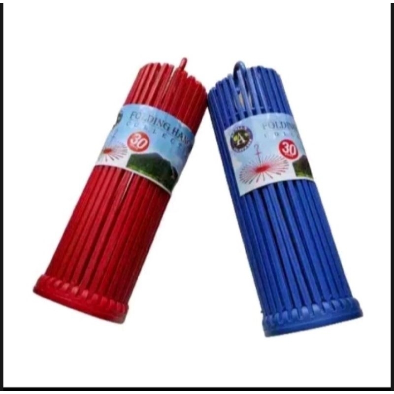 FOLDING HANGER 30 STICK / GANTUNGAN BAJU BAYI / JEMURAN BAJU BAYI / HANGER BAYI / JEMURAN BAJU BAYI 