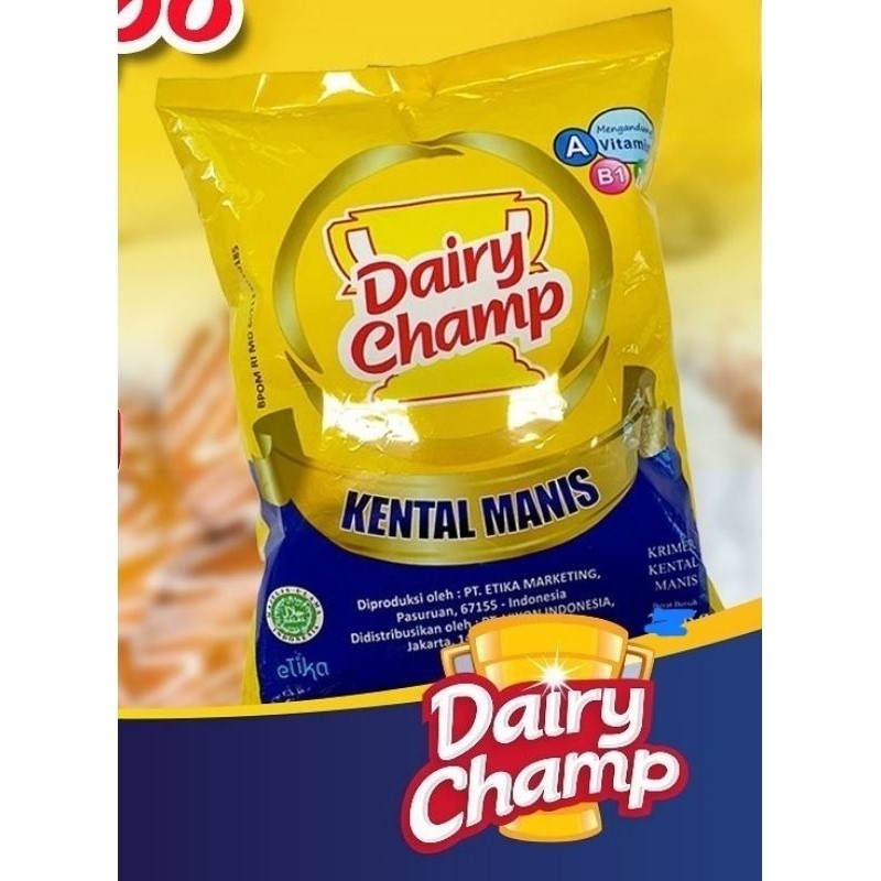 

SUSU DAIRY CHAMP 1KG HALAL SUSU KENTAL MANIS