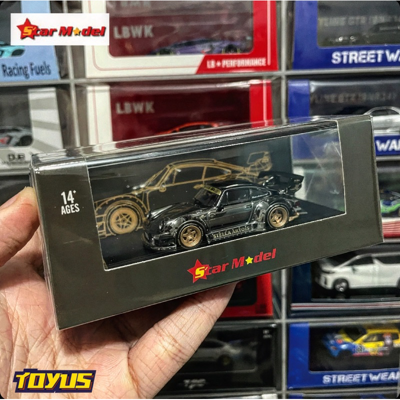 Star Model - Porsche RWB GT 930 Chrome Stella Artois