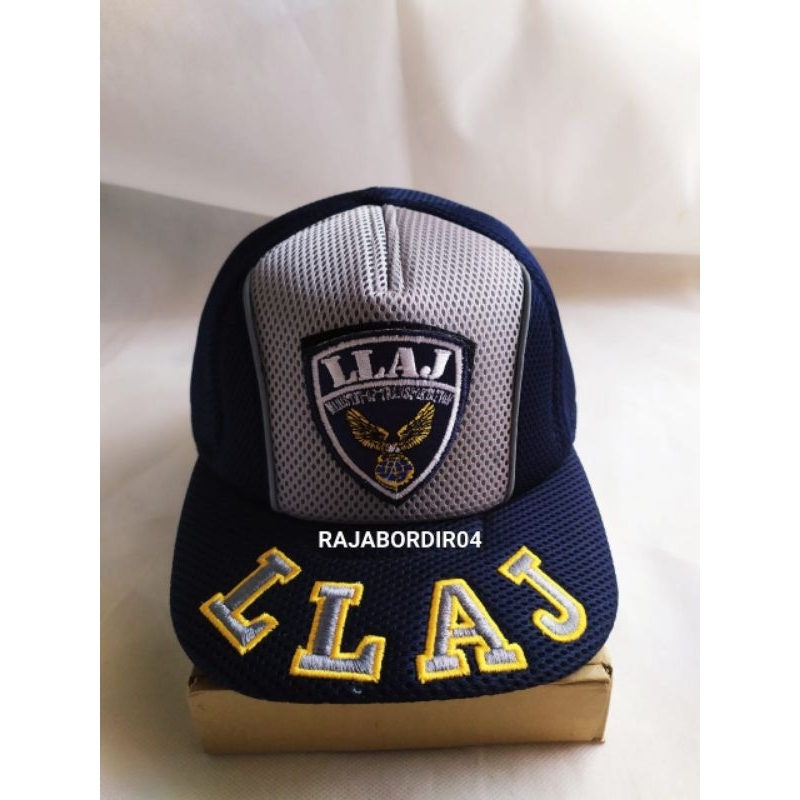Topi LLAJ / DISHUB Bordir Bahan Tebal
