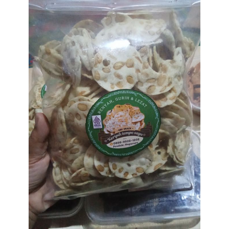 

kripik tempe sagu 500g