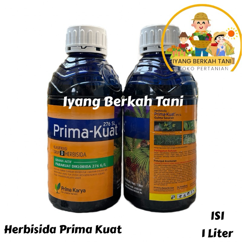 Herbisida Prima kuat 276 SL 1 Liter Obat Racun pembasmi Rumput Liar