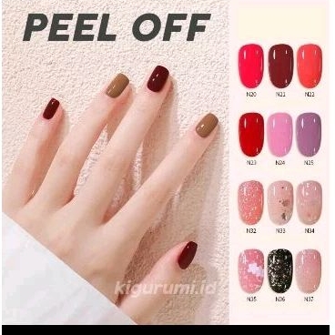 (COD) KUTEK KUDAN PEEL OFF HALAL UNTUK SHOLAT// KUTEK KUPAS // KUTEK KUDAN MAROON 30