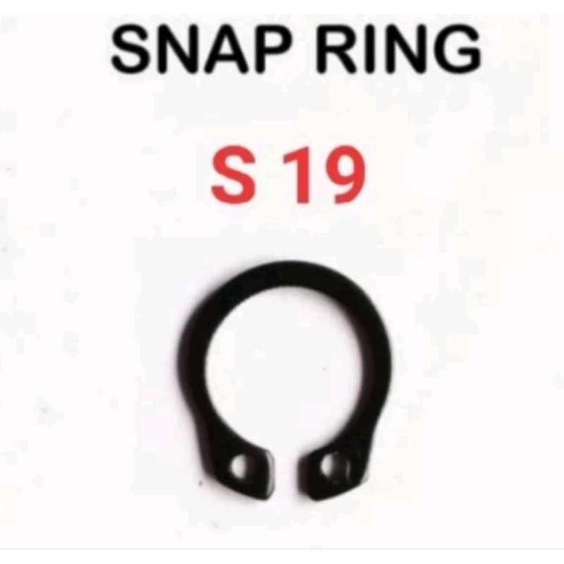 Snap ring Gear Depan Yamaha snapring s19